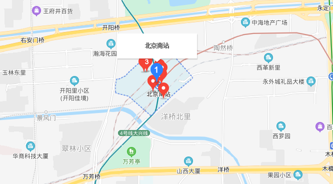 北京南站属于哪个区
